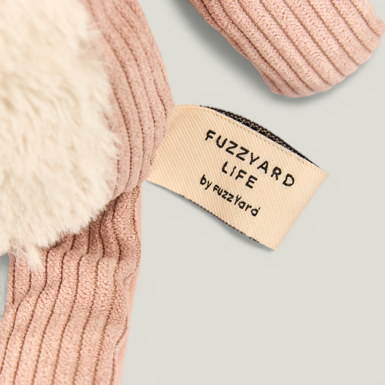 Soft Blush Bunny close-up – Nala's Pet Boutique