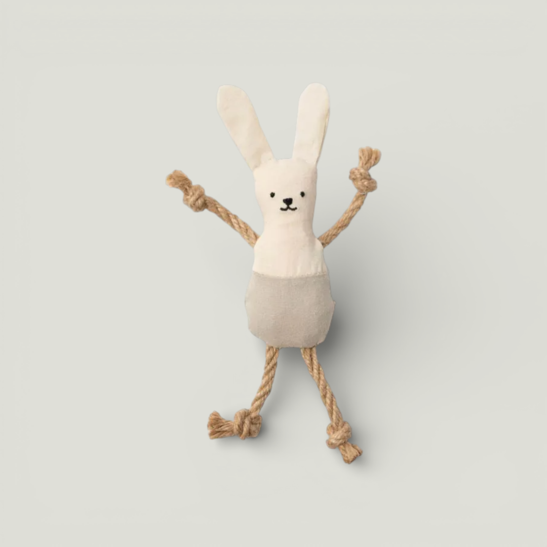Bunny Rope Cat Toy