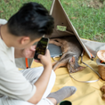 Cargar la imagen en la vista de la galería, Outi Outdoor Picnic Mat front view – Nala's Pet Boutique
