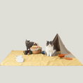 Cargar la imagen en la vista de la galería, Outi Outdoor Picnic Mat side view – Nala's Pet Boutique
