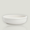 Load image into Gallery viewer, Pet bowl table equipped with an antibacterial porcelain bowl, a silicon base and 3 crafted wood legs.
